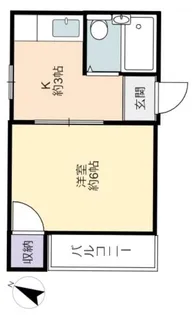 ドリームハイツ宮前【2階】の間取り
