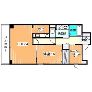 Azure【4階】の間取り