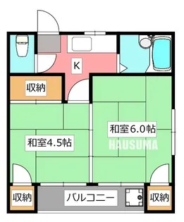 みはるハイツ【3階】の間取り