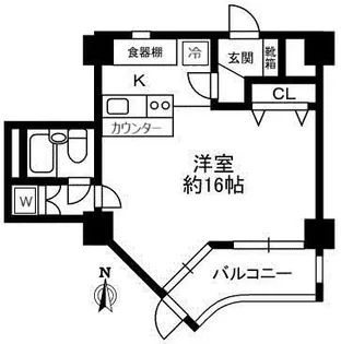 インペリアル六本木1号館【8階】の間取り