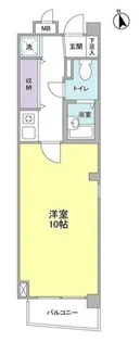 セントル四ッ谷【1階】の間取り