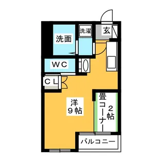 Miraile【3階】の間取り