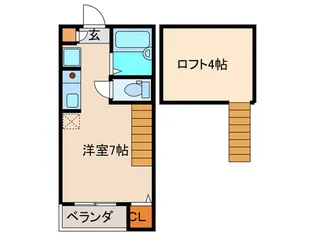 シャルマン姪浜【2階】の間取り