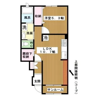 Ria Casa【1階】の間取り