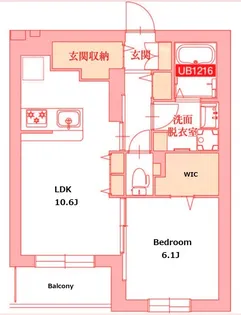 プリンシピオヒサリコ【2階】の間取り
