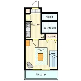 レジディア虎ノ門【10階】の間取り