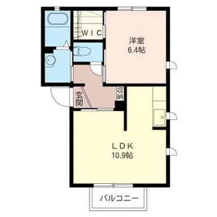 プリンセス参番館【2階】の間取り