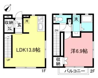 ステラマリス【1階】の間取り