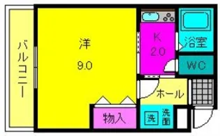 金星ビル【2階】の間取り