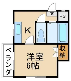 フローラルヴィラ【3階】の間取り