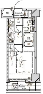 ラフィスタ川崎III【3階】の間取り