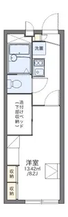レオパレスコンフィデンス【1階】の間取り