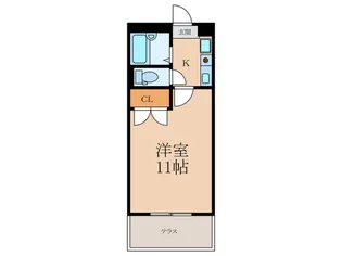ザ バリーズスクエア【1階】の間取り