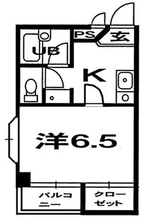 カームハウス【5階】の間取り