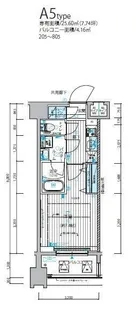 メインステージ錦糸町IX【3階】の間取り