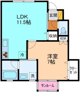 TOM【1階】の間取り