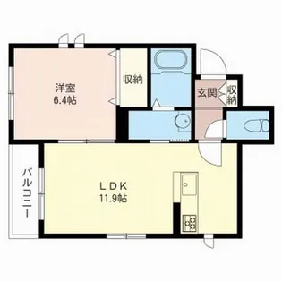 サンスタレ【1階】の間取り