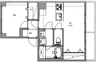 桜川三浦マンション【2階】の間取り
