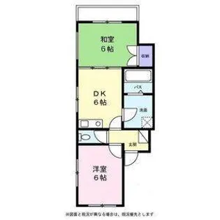 ハイムリバティII【1階】の間取り