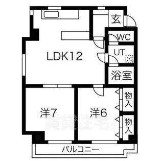 ガーデンコート新栄【9階】の間取り