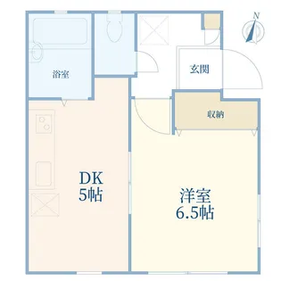 ヒルトップ浜田山【1階】の間取り