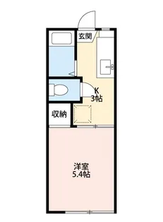 ルーブルコーヨー【2階】の間取り