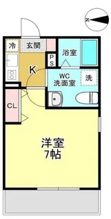 アーバンステージ清澄白河III【1階】の間取り