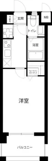 エシッド天神南【2階】の間取り