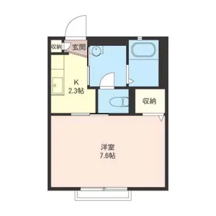 シャルマン反町【2階】の間取り