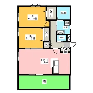 Ruban d’or【1階】の間取り