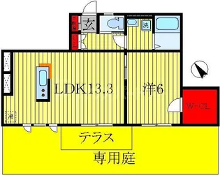 みずのえ【1階】の間取り