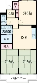 センチュリーコート【2階】の間取り