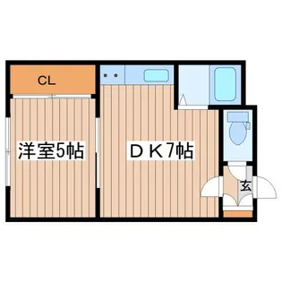 パークハイツ24【3階】の間取り
