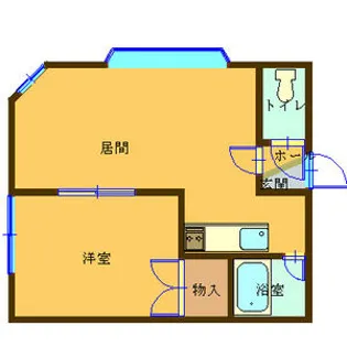AC発寒 壱番館【1階】の間取り