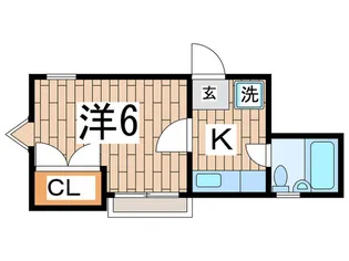 ハイム・アム・メ-ル【2階】の間取り