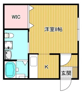 パームス浜五条【1階】の間取り