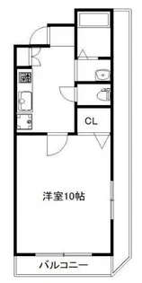 メルベイユII【3階】の間取り
