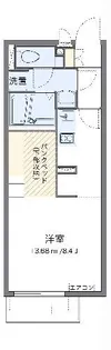 ミランダプレジールM【1階】の間取り