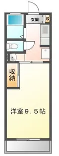 サンシティI【3階】の間取り