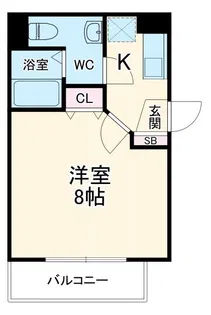SENTIO橋本【2階】の間取り