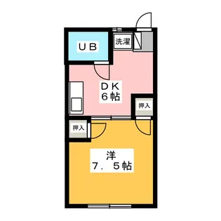 コーポ明林【2階】の間取り