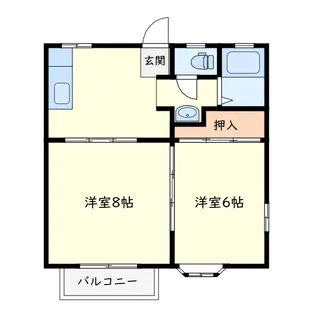 ガーデンハイム【2階】の間取り