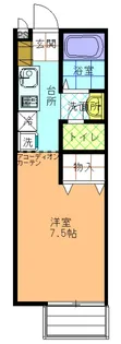 ブリリアント【1階】の間取り