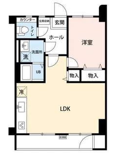 氷川台コート【3階】の間取り