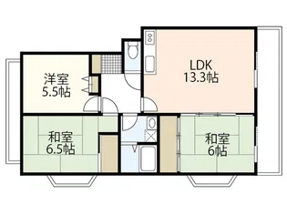 メゾン大町【3階】の間取り