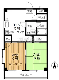 K・flats【3階】の間取り