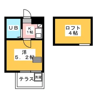 マックタウン上石神井【1階】の間取り