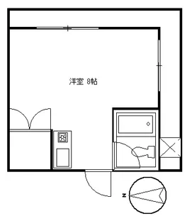 東京都杉並区高円寺南2【マンション】の間取り
