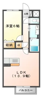 スターライズ【1階】の間取り