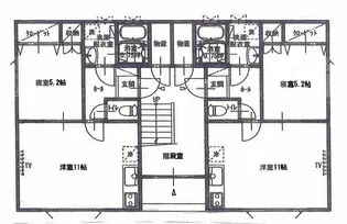 エクセル桜III【2階】の間取り